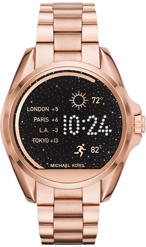 michael kors gold smartwatch shop|mk watch rose gold smartwatch.